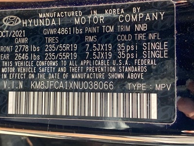 2022 Hyundai TUCSON HYBRID SEL Convenience