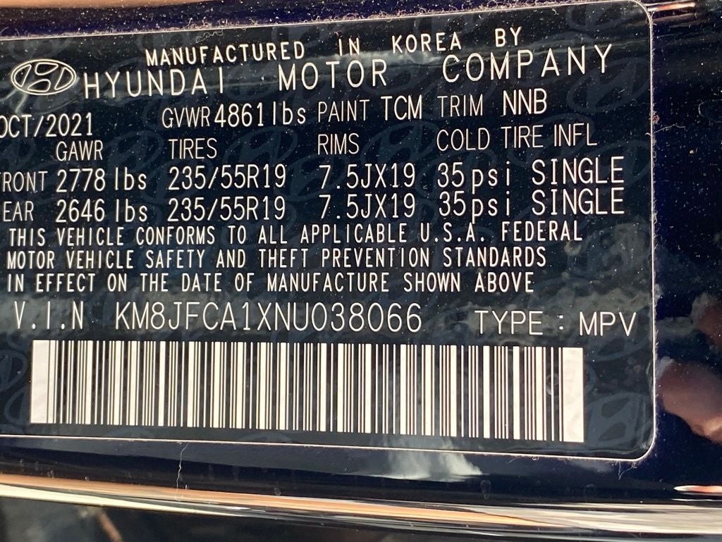 2022 Hyundai TUCSON HYBRID SEL Convenience