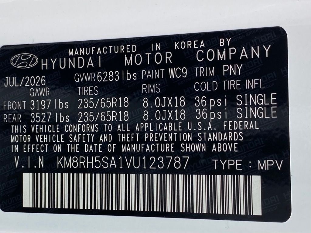 2027 Hyundai PALISADE HYBRID Blue SEL Premium 7 Passenger