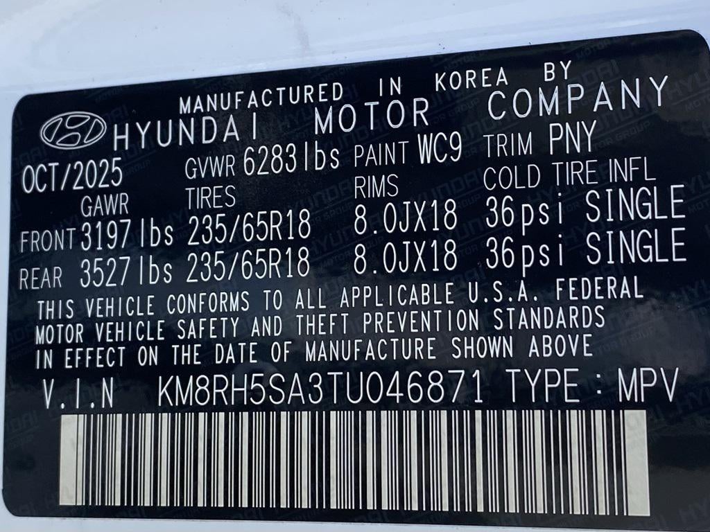 2026 Hyundai PALISADE HYBRID Blue SEL Premium 7P