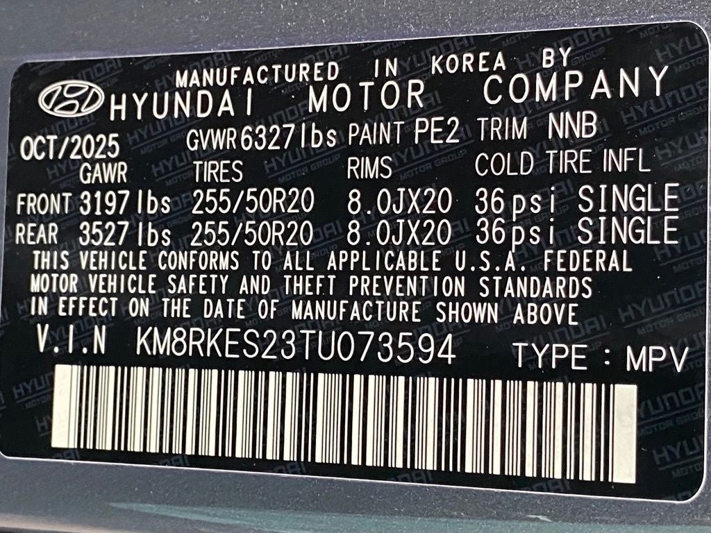 2026 Hyundai PALISADE Limited
