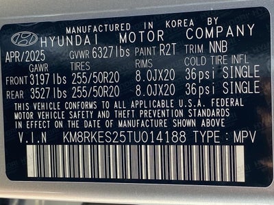 2026 Hyundai PALISADE Limited AWD