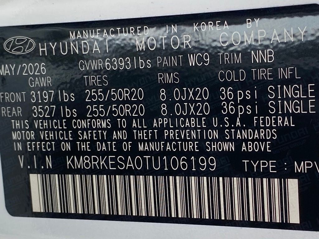 2026 Hyundai PALISADE HYBRID Limited
