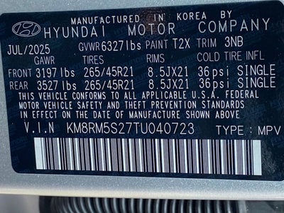 2026 Hyundai PALISADE Calligraphy FWD