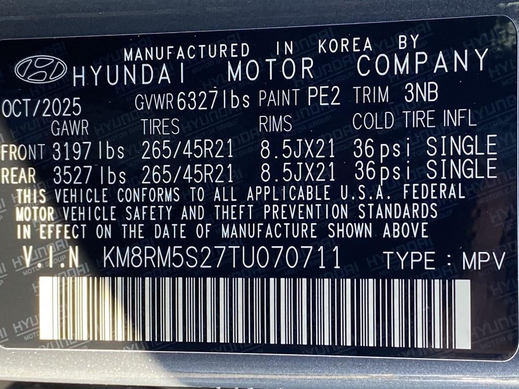 2026 Hyundai PALISADE Calligraphy FWD