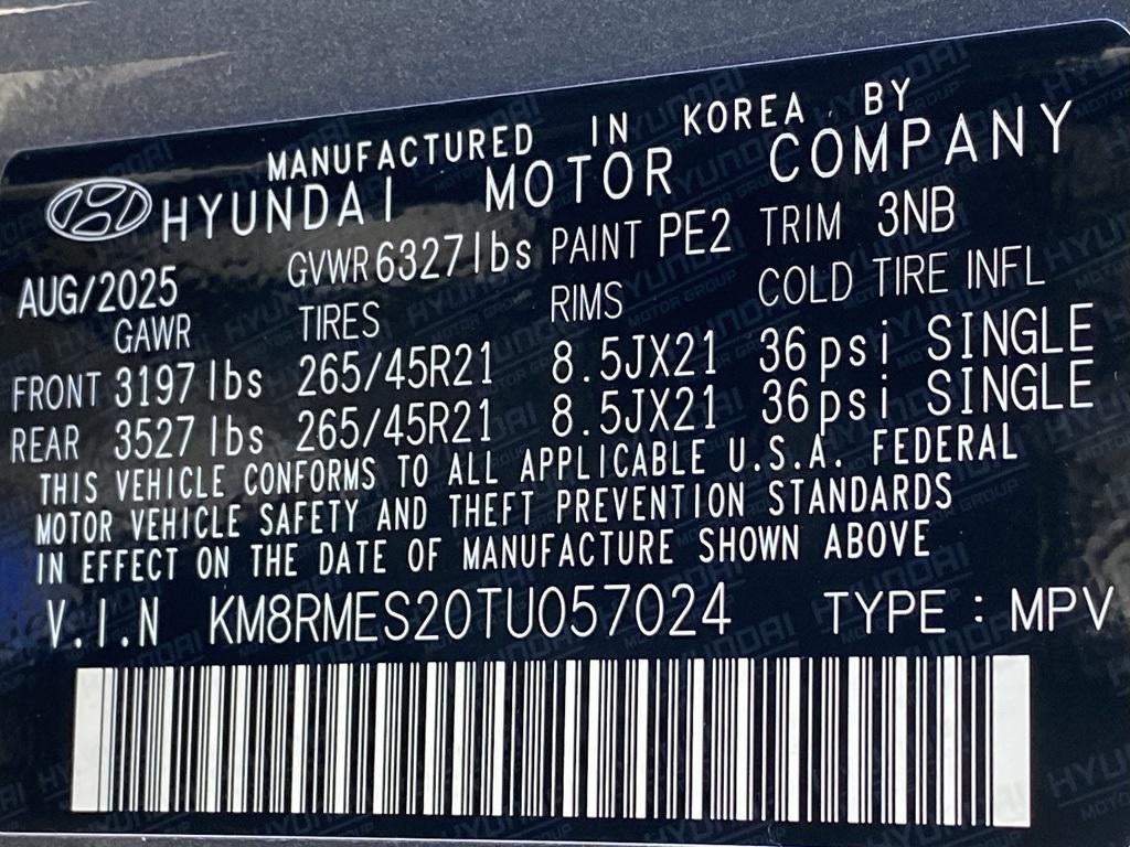 2026 Hyundai PALISADE Calligraphy AWD