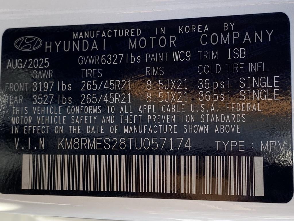 2026 Hyundai PALISADE Calligraphy AWD