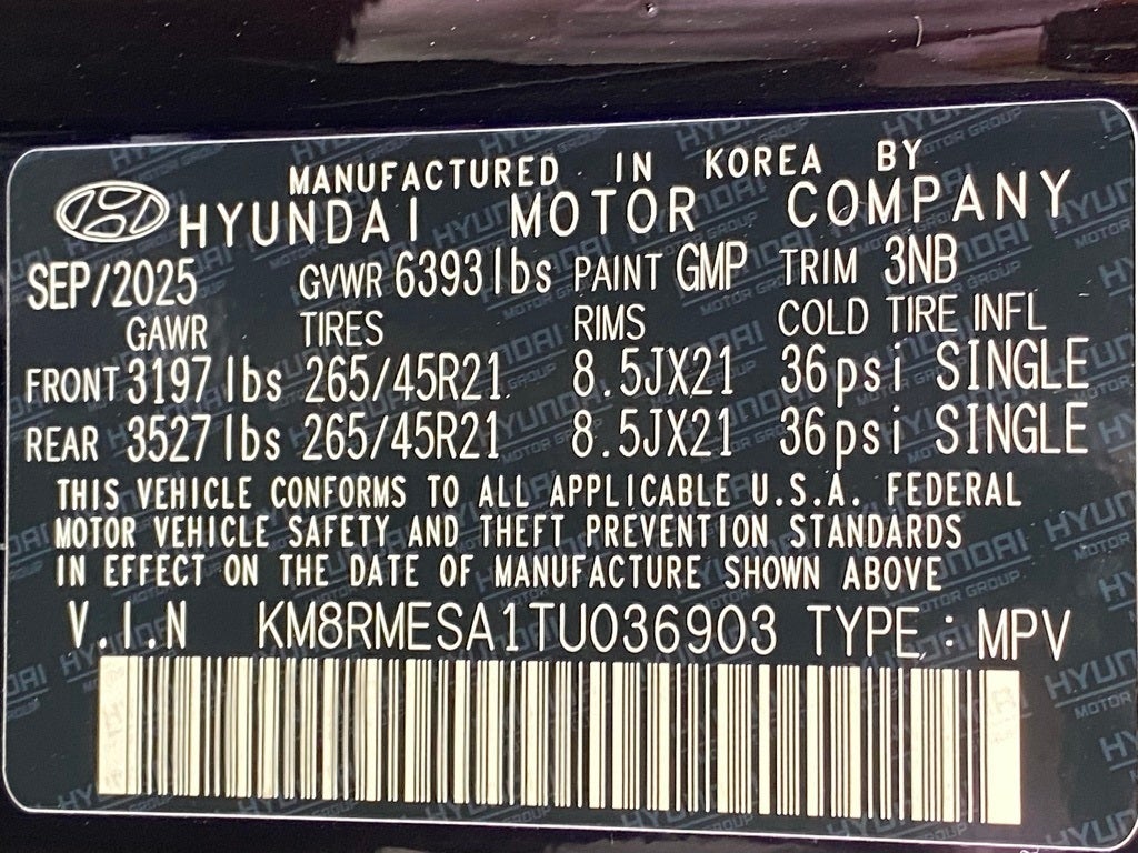 2026 Hyundai PALISADE HYBRID Calligraphy