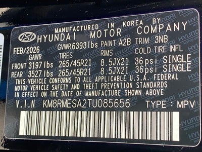 2026 Hyundai PALISADE HYBRID Calligraphy