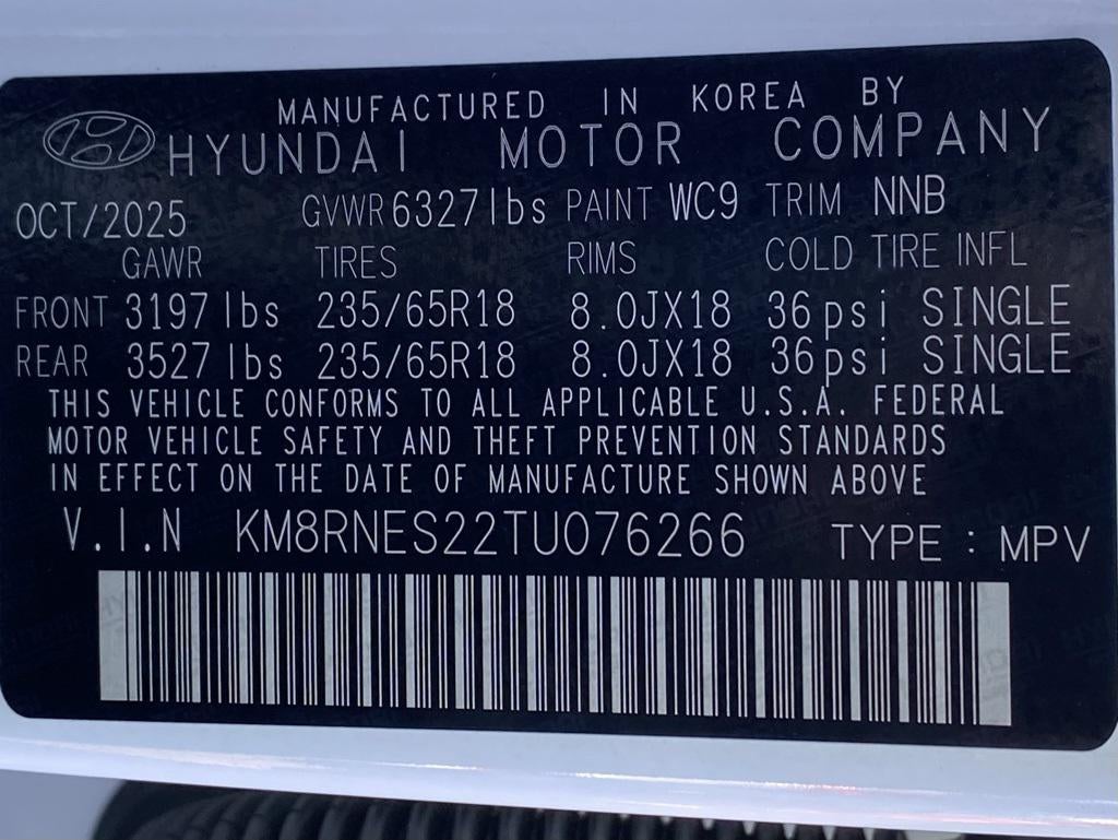 2026 Hyundai PALISADE SEL Premium AWD