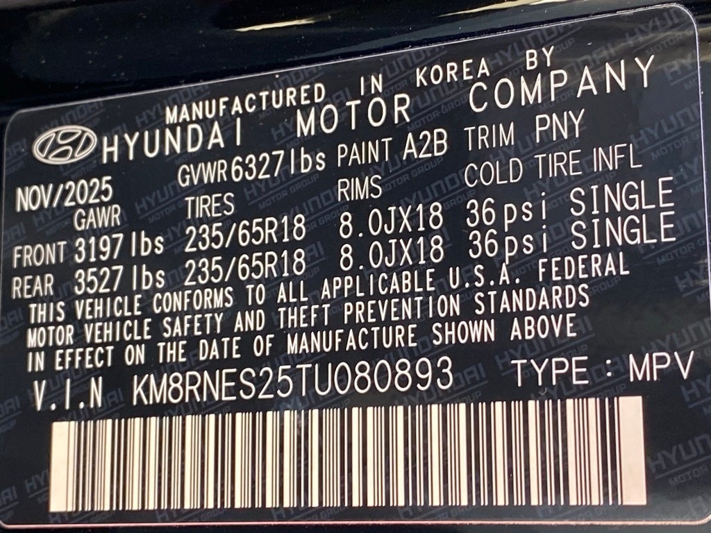 2026 Hyundai PALISADE SEL Premium AWD