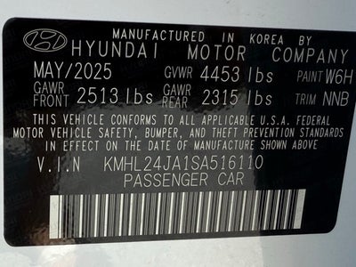 2025 Hyundai SONATA SE