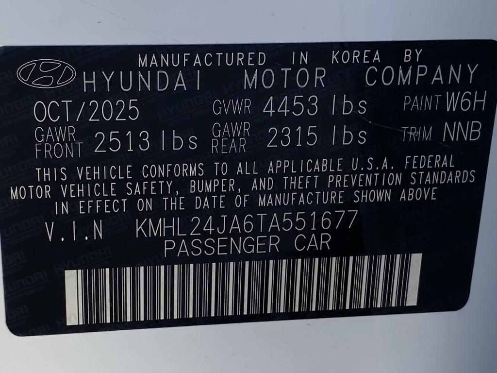 2026 Hyundai SONATA SE