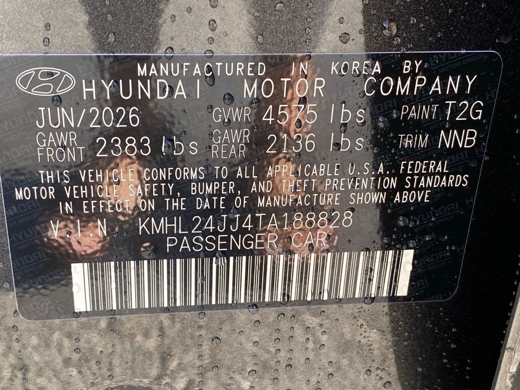 2026 Hyundai SONATA HYBRID Blue