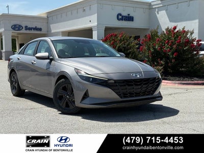 2023 Hyundai ELANTRA HYBRID Blue