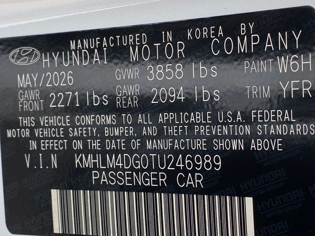2026 Hyundai ELANTRA SEL Sport