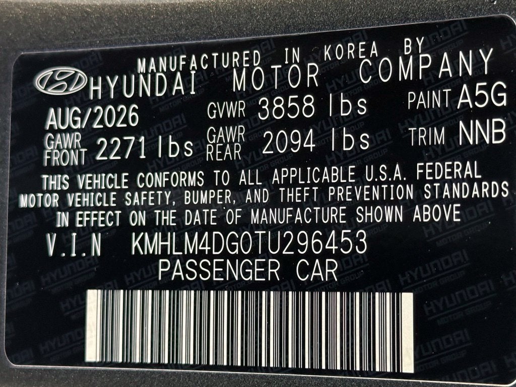 2026 Hyundai ELANTRA SEL Sport