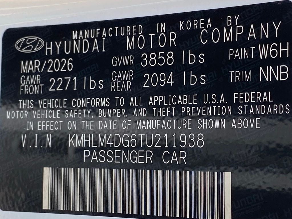 2026 Hyundai ELANTRA SEL Sport