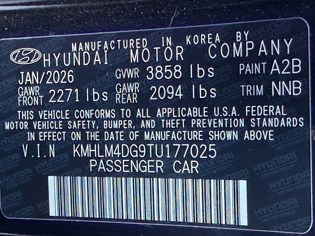 2026 Hyundai ELANTRA SEL Sport