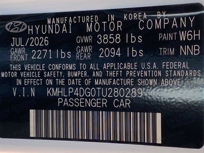 2026 Hyundai ELANTRA Limited