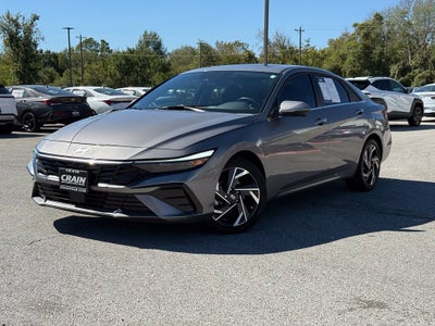 2024 Hyundai ELANTRA Limited - HYUNDAI CPO / CLEAN CARFAX / SUNROOF