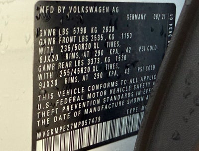 2021 Volkswagen ID.4 Pro S - SUNROOF!