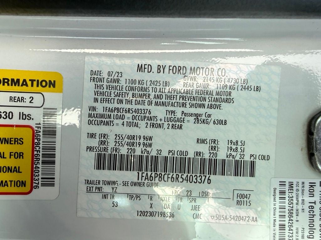 2024 Ford Mustang GT Premium