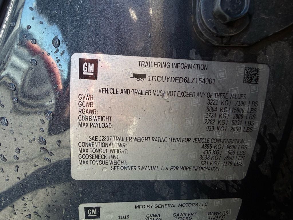 2020 Chevrolet Silverado 1500 LT