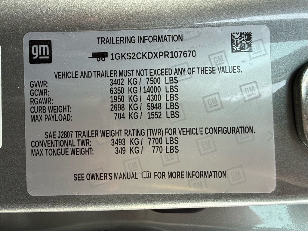 2023 GMC Yukon AT4 TECH PACK,PANO ROOF