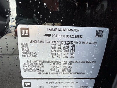 2026 GMC Sierra 1500 Elevation BLACKED OUT, 1 OWNER, LOCAL