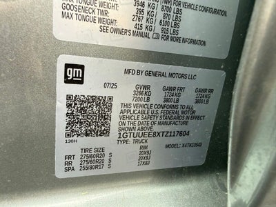 2026 GMC Sierra 1500 AT4