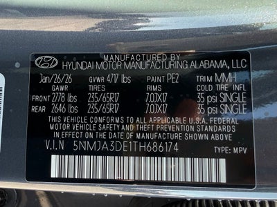 2026 Hyundai TUCSON SE FWD