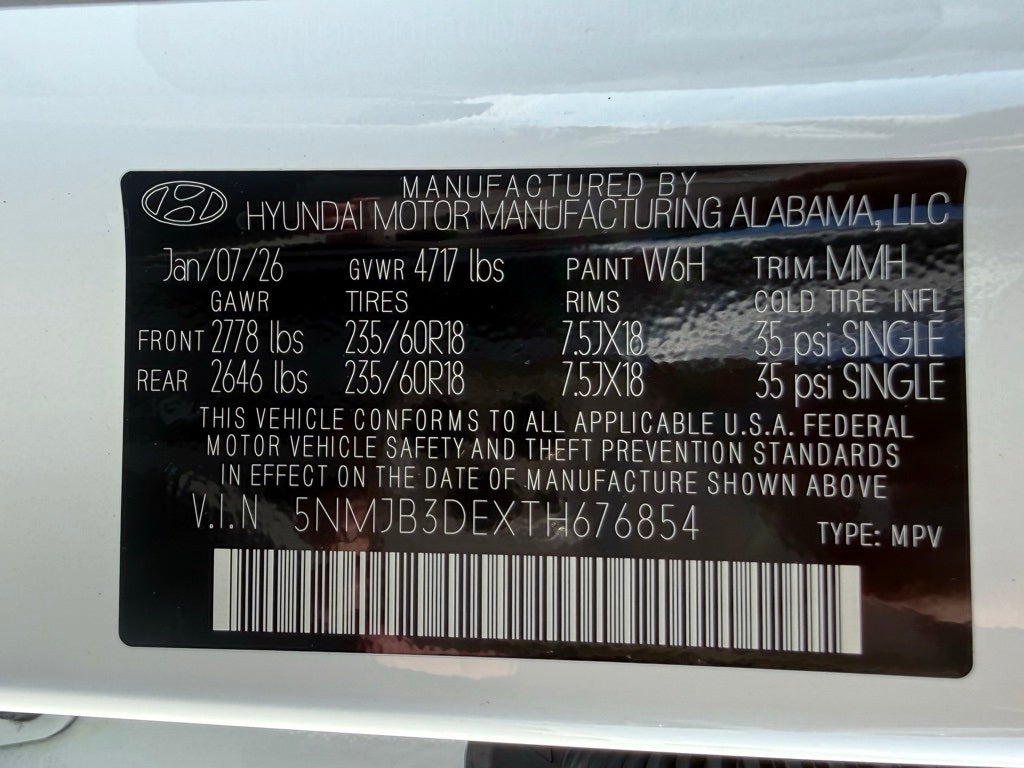 2026 Hyundai TUCSON SEL FWD