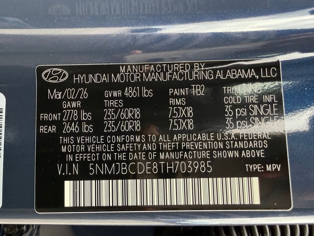 2026 Hyundai TUCSON SEL AWD