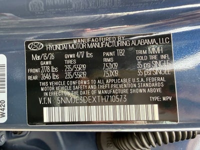 2026 Hyundai TUCSON Limited FWD