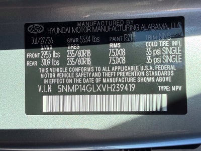 2027 Hyundai SANTA FE SE FWD