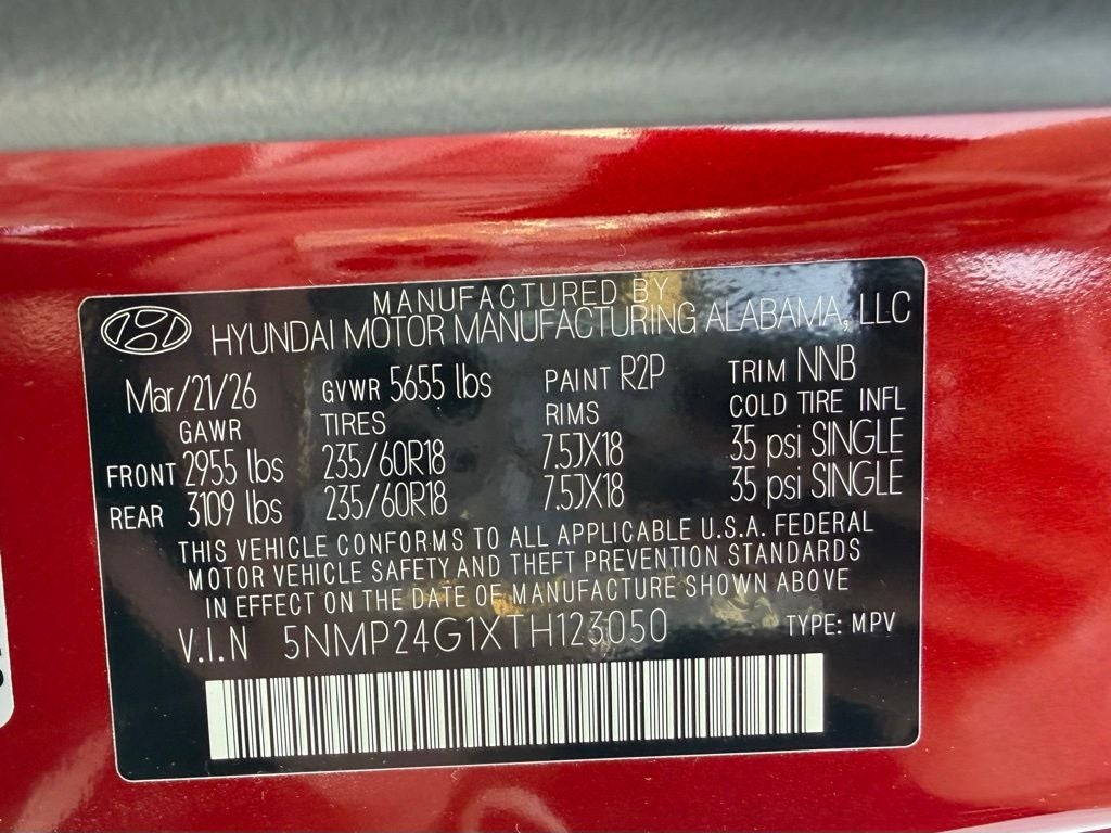 2026 Hyundai SANTA FE HYBRID SEL