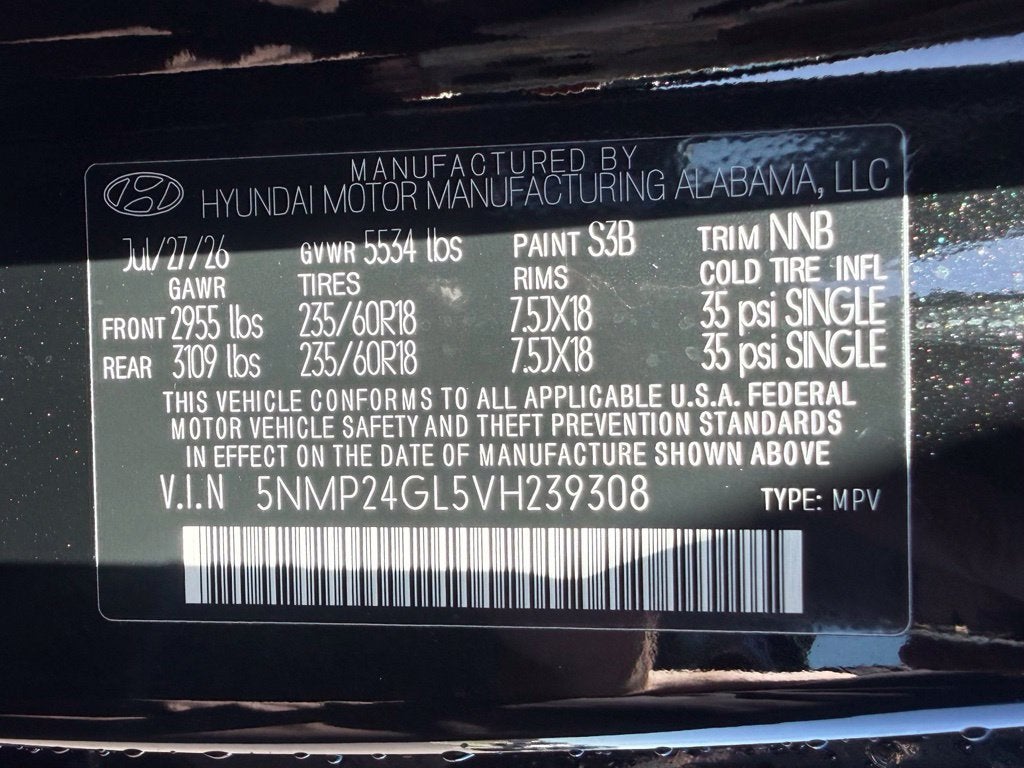 2027 Hyundai SANTA FE SEL FWD