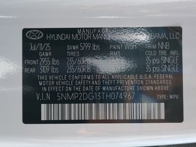 2026 Hyundai SANTA FE HYBRID SEL