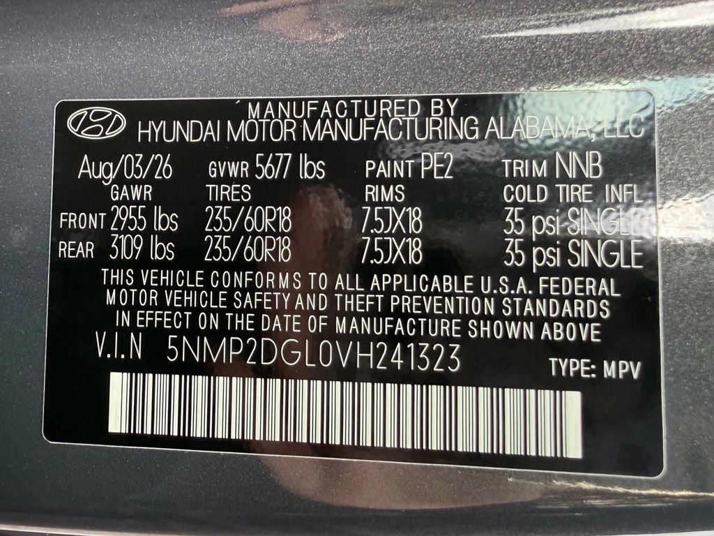 2027 Hyundai SANTA FE SEL AWD