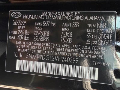 2027 Hyundai SANTA FE SEL AWD