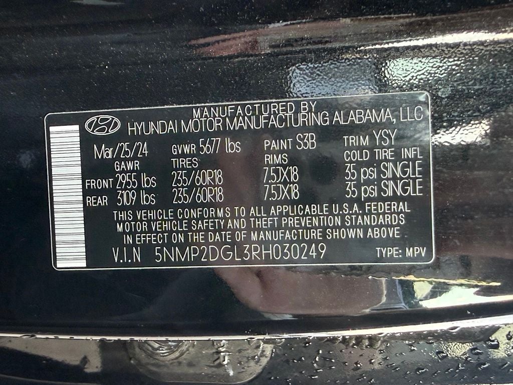 2024 Hyundai SANTA FE SEL