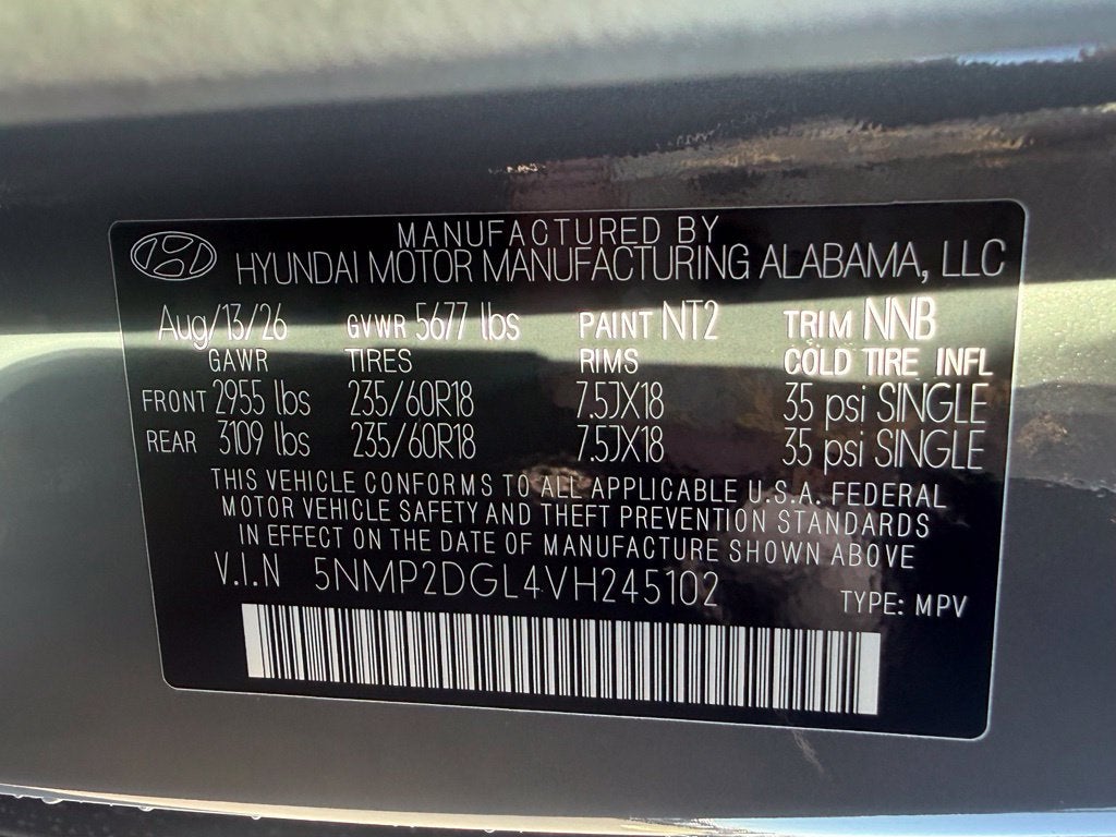 2027 Hyundai SANTA FE SEL AWD