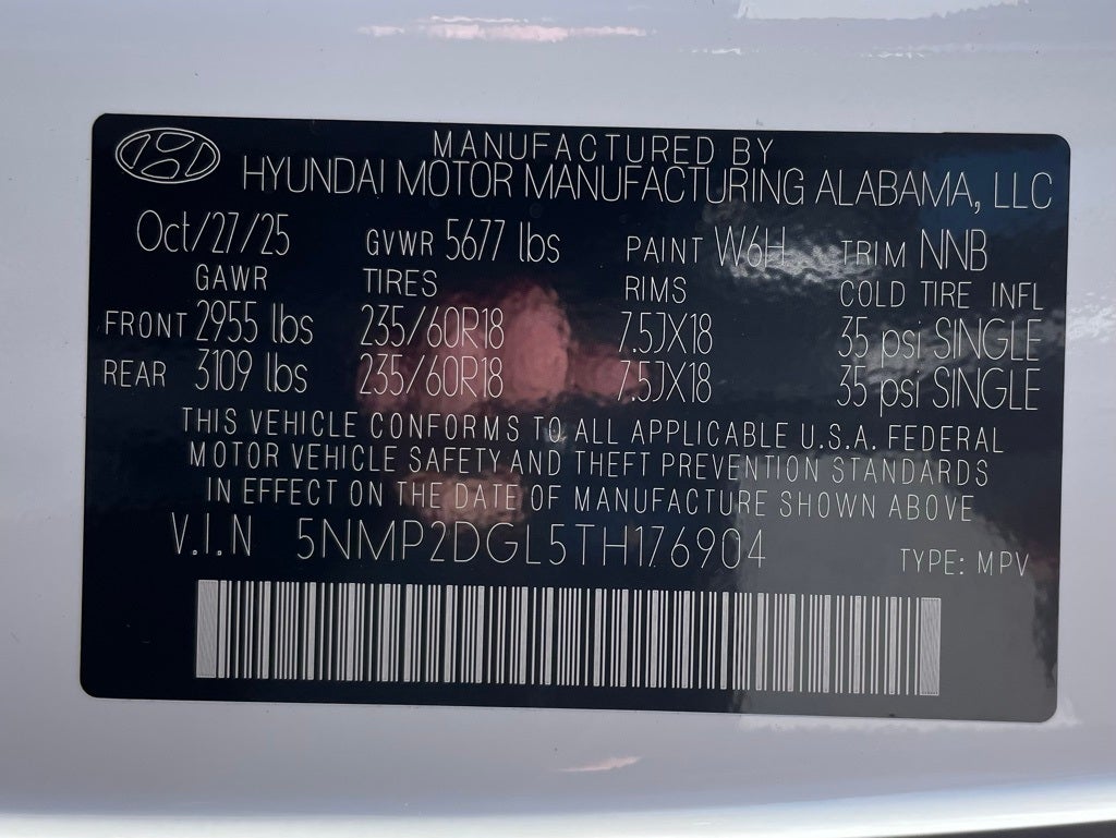 2026 Hyundai SANTA FE SEL AWD