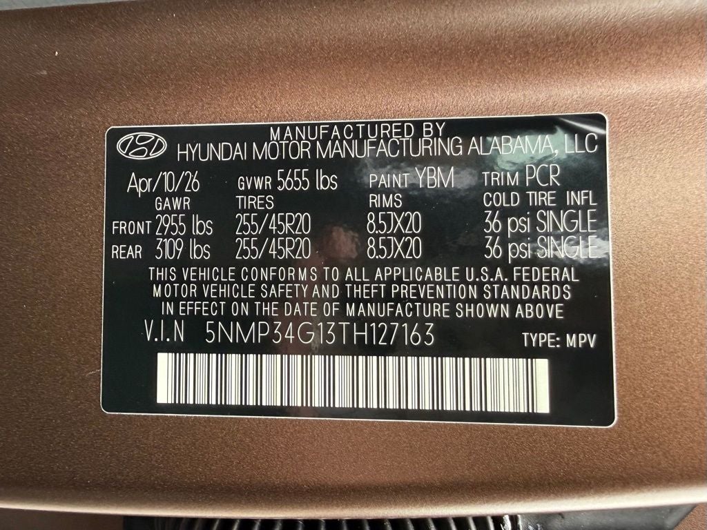 2026 Hyundai SANTA FE HYBRID Limited