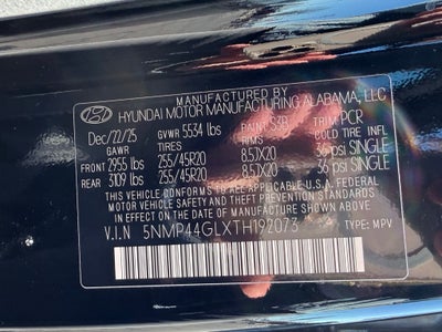 2026 Hyundai SANTA FE Limited FWD