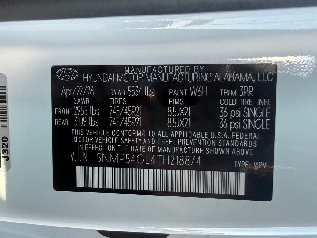 2026 Hyundai SANTA FE Calligraphy FWD