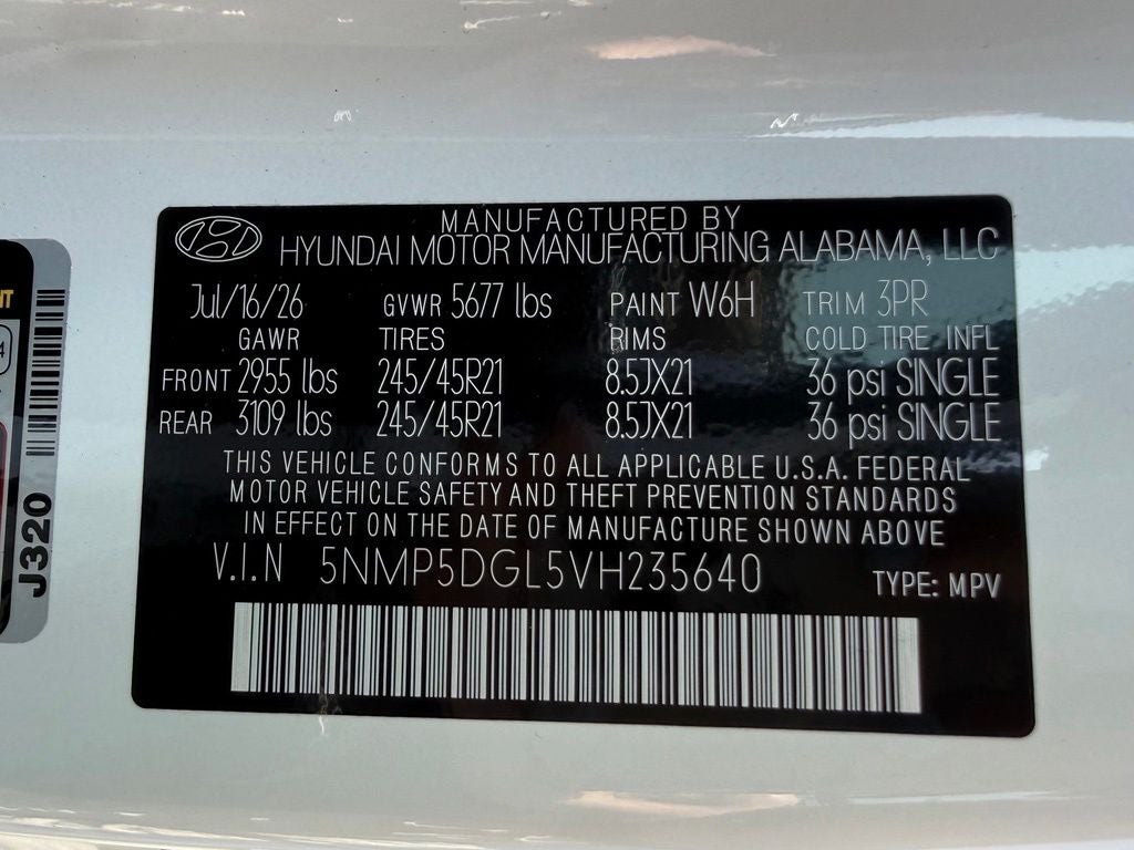 2027 Hyundai SANTA FE Calligraphy AWD