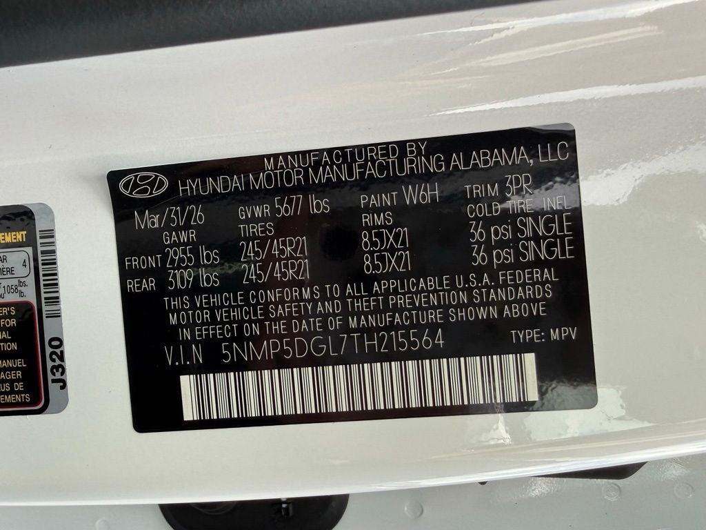 2026 Hyundai SANTA FE Calligraphy AWD