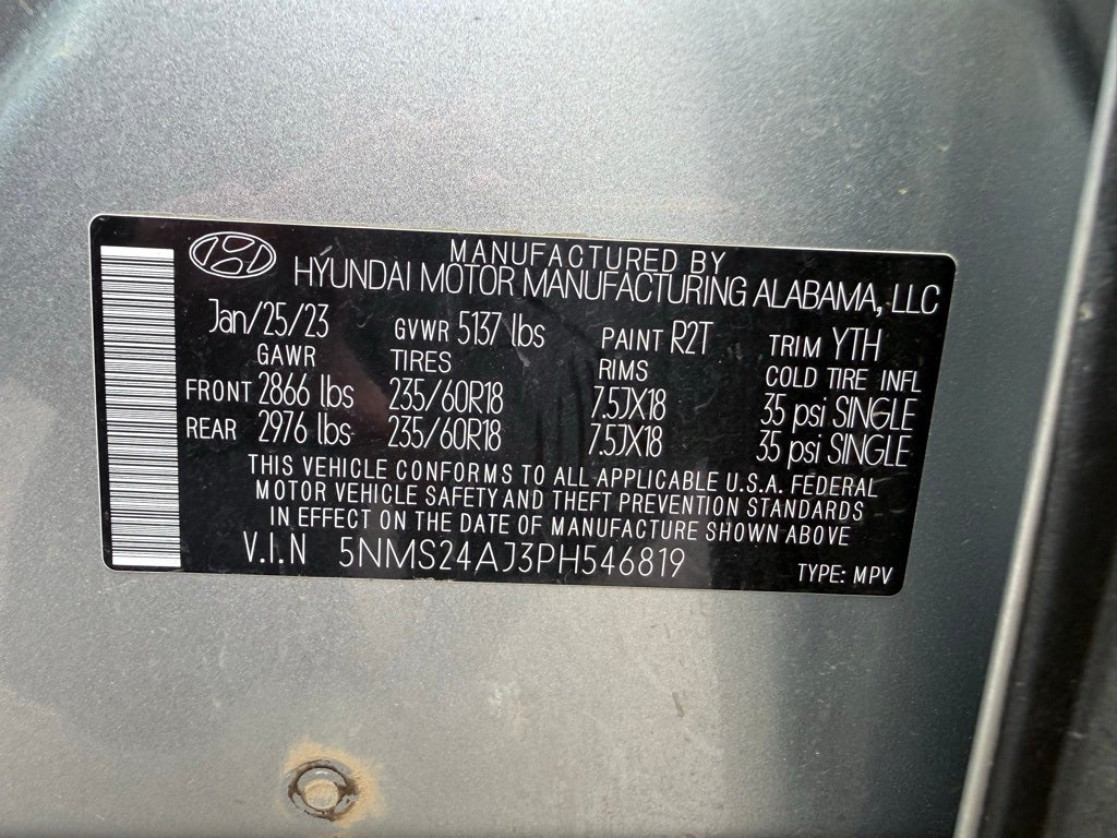 2023 Hyundai SANTA FE SEL